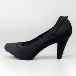 Stuart Weitzman Forsure Suede Heels Pumps Women's 36 (US 6) Classic Stretch